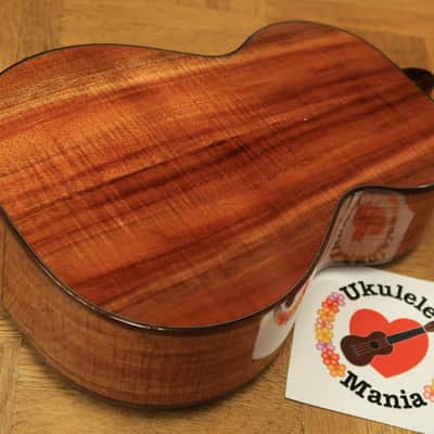Kamaka HF 2D2I 100 Custom Slot head Concert Ukulele with Paua Shell Binding #3217 2016 Gloss Finish image 9