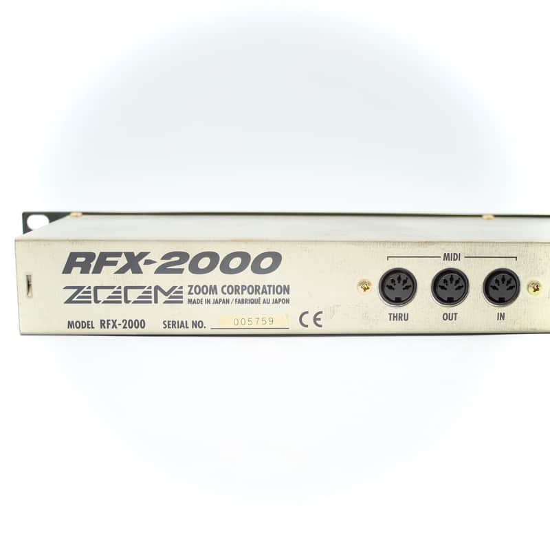 ZOOM RFX-2000 Digital Reverb & Multi Effects Made in Japan Guitar
