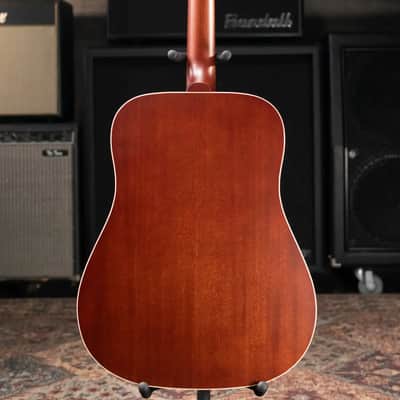 Gibson Hummingbird Special Dreadnought Acoustic/Electric Guitar - Natural Satin with Gig Bag image 8