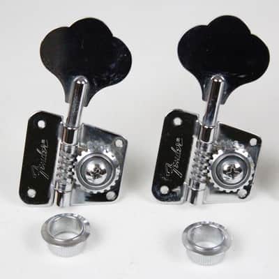 1978 Vintage Fender Precision Jazz Bass CHROME TUNERS with Bushings & Screws 1978 1979 1970's Telecaster image 5