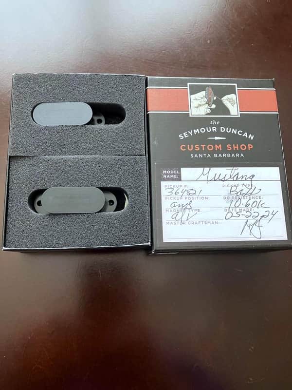 Seymour Duncan Custom Shop Mustang Bass Set Black image 1