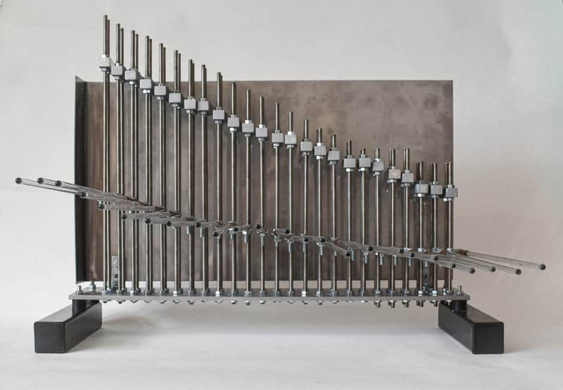 Discreet Archive Friction Idiophone Mark I (Cristal Baschet) 2025 - Stainless Steel and Aluminium image 1