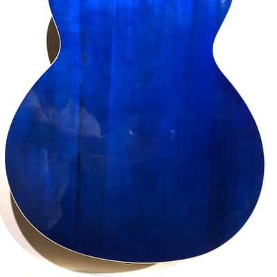 Michael Kelly Phoenix Jazz Archtop Semi Hollowbody 2005 - Blue Burst Flametop image 15