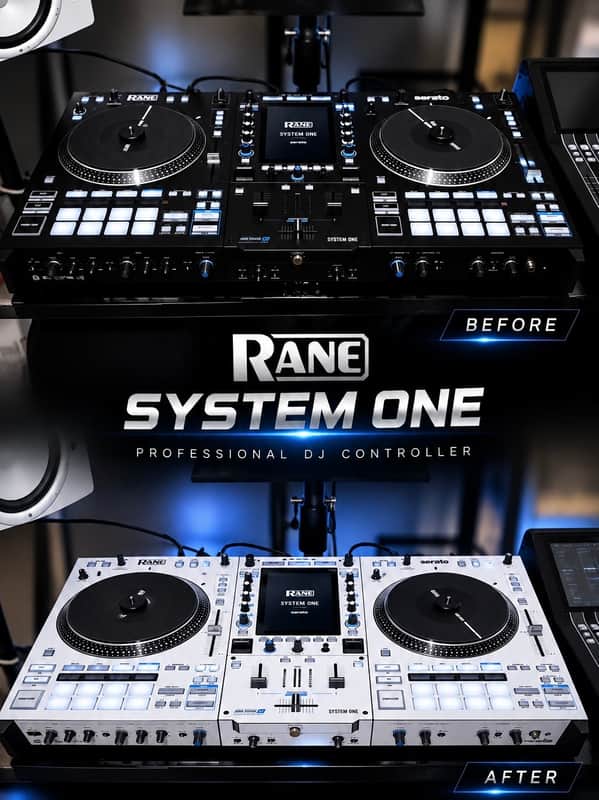 RANE SYSTEM ONE All-in-One Standalone DJ System with Motorized Platters & Touchscreen image 1