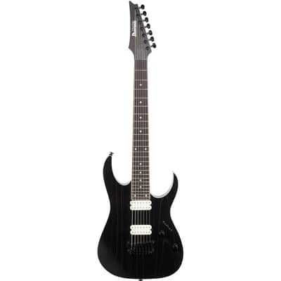 Ibanez RGR752AHBF RG Prestige 7-String Guitar w/ Dimarzio Pickups & Hardshell Case - Weathered Black image 3