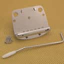 003-5559-000 Genuine Fender Mustang® Chrome Vibrato Guitar Tailpiece Kit w/Arm