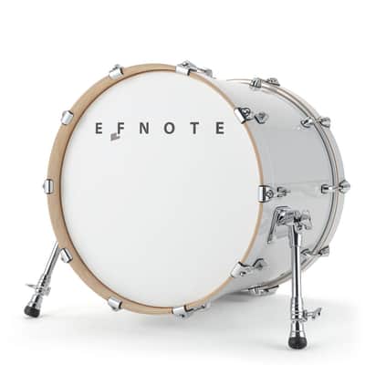 EFNOTE Kick Drum 20” Bass White Sparkle EFD-K2015-WS image 1