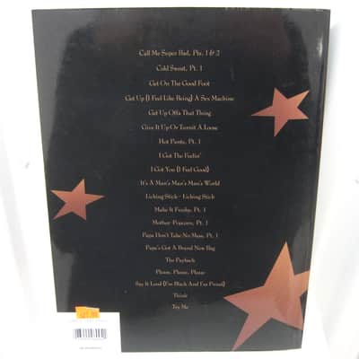 James Brown 20 All Time Greatest Hits! Sheet Music Song Book Songbook image 2