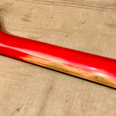 Kustom K-200 Bass Guitar 1968 - Transparent Red image 15