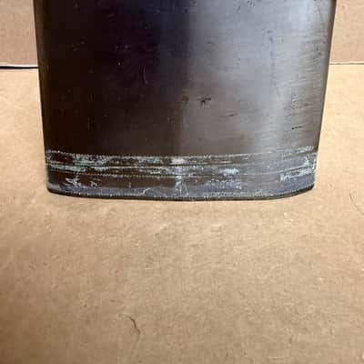 Unbranded Large Handcrafted Steel Cowbell – Silver Finish – Heavy-Duty Percussion Bell – Used image 8