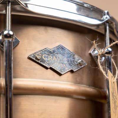 Used Craviotto AK Masters Bronze '3 of 75' - 7x14 image 12