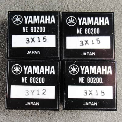 YAMAHA NE-80200 4 Matched Discreet Amps API 2520 & 990 Style Late 1970's All Tested image 1