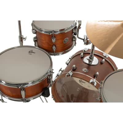 Gretsch CC2-M264 Catalina Club Satin Walnut Glaze - Drum Shell Set image 6