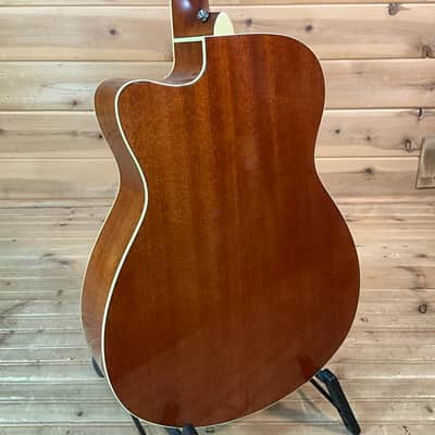 Yamaha FSC-TA TransAcoustic Guitar - Vintage Tint image 4