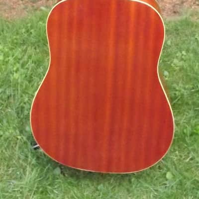 Vintage 1960's Made In Japan Kingston V-2 Acoustic Guitar W/OSC image 18
