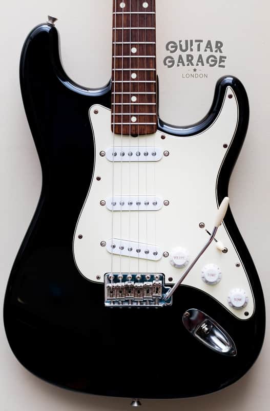 1998 Fender Japan 62 Vintage Reissue Stratocaster Black Rosewood