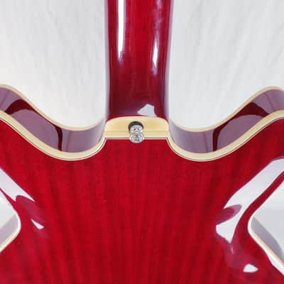 Guild Starfire 12-String Semi-Hollow Electric Guitar Cherry Red w/Case image 8