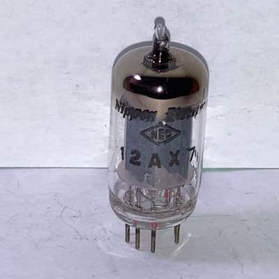 1956 NEC 12AX7 ECC83 Long Plate Tube, High Testing image 2