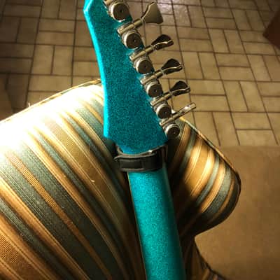 Aristides 060 Aqua green sparkle gloss image 12