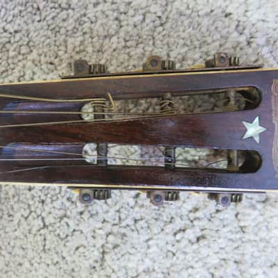 Vintage 1920s Regal Vega Parlor Acoustic Guitar Ditson Lakeside Washburn Rare image 8