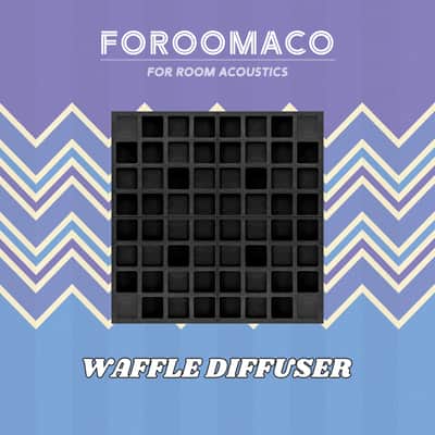Foroomaco Waffle Diffuser Black image 6