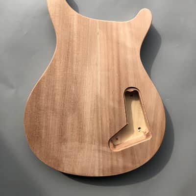 Left Hand Guitar Body Mahogany Flame Maple Veneer Guitar Bodies image 2