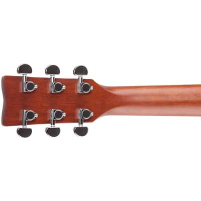 Yamaha FG-TA TransAcoustic Dreadnought Acoustic-Electric Guitar w/ Chorus and Reverb - Brown Sunburst image 9
