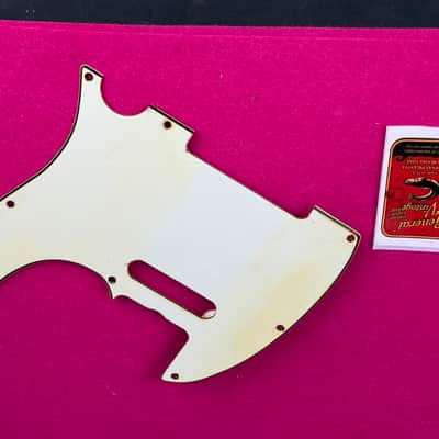 General Vintage Tone 1960’s pickguard for Telecaster ®️ extruded Máster of edad GVT®️ - Aged mint green image 7
