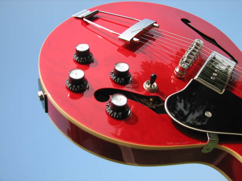Epiphone Casino Coupe - Cherry Red - Gotoh Bridge - Black