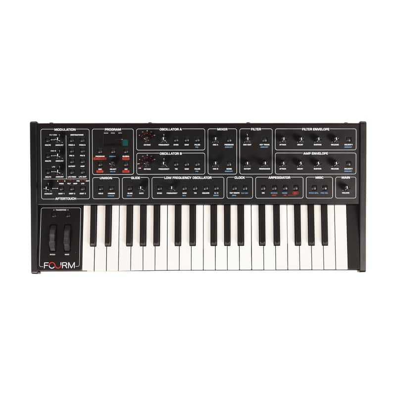 Sequential Fourm 4-Voice Polyphonic Analog Synthesizer w/ Polyphonic Aftertouch image 1
