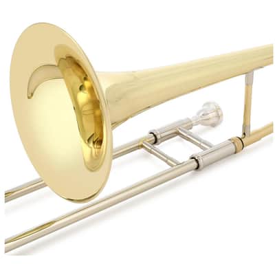 Blessing Tenor Bb Trombone, .500 Bore, Clear Lacquer, Outfit image 4