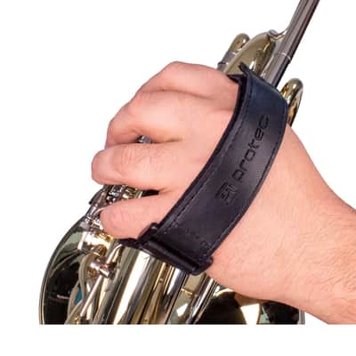 Protec L234 Leather Hand Guard with Strap for French Horn image 3