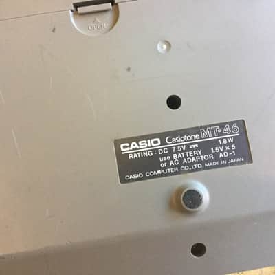 Casio MT-46 1980s image 3