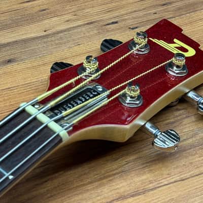 Duesenberg Kavalier Bass - Red Sparkle image 12