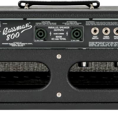 Fender Bassman 800 Bass Head image 6