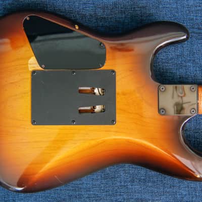 Music Works Super Strat - Jim Foote late 80-s Sunburst image 12
