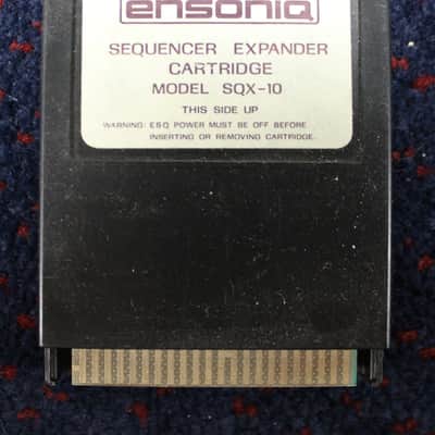 Ensoniq Sequencer Expander Cartridge Model SQX-10 for ESQ-1 image 1