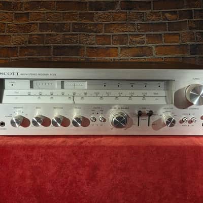 Recently Serviced! Vintage 1970s Scott R376 AM-FM Stereo Receiver Silverface image 1