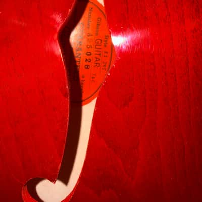 Gibson Custom Shop Murphy Lab Back To The Future '55 ES-345 "Reissue" Light Aged 2025 Cherry Red image 8