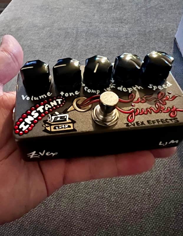 Zvex ZVEX Instant Lo-Fi Junky - Rare Hand-Painted Custom Series 2020 2020 - Hand Painted image 1