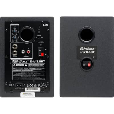 PreSonus Eris 3.5BT Powered Bluetooth Studio Monitors Pair + 2 Year Warranty image 11