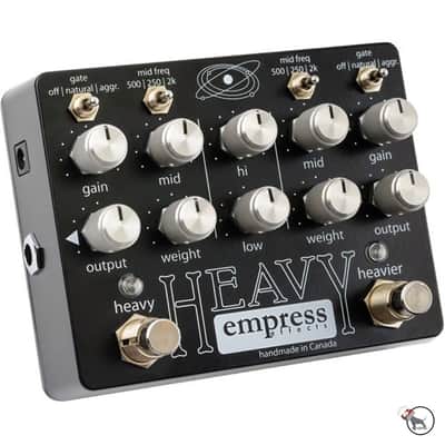 Empress Effects Heavy Distortion Dual Channel Guitar Effect Pedal image 4