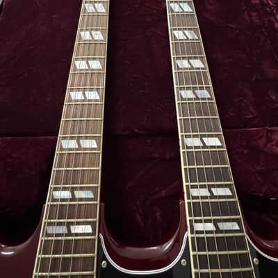 Gibson Custom Shop EDS-1275 Double Neck – 2006 - Heritage Cherry – Near Mint – Collector Grade image 6