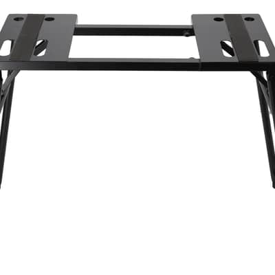 On-Stage KS7150 Platform Style DJ Keyboard/Mixer Stand + Laptop Backpack Bag image 8