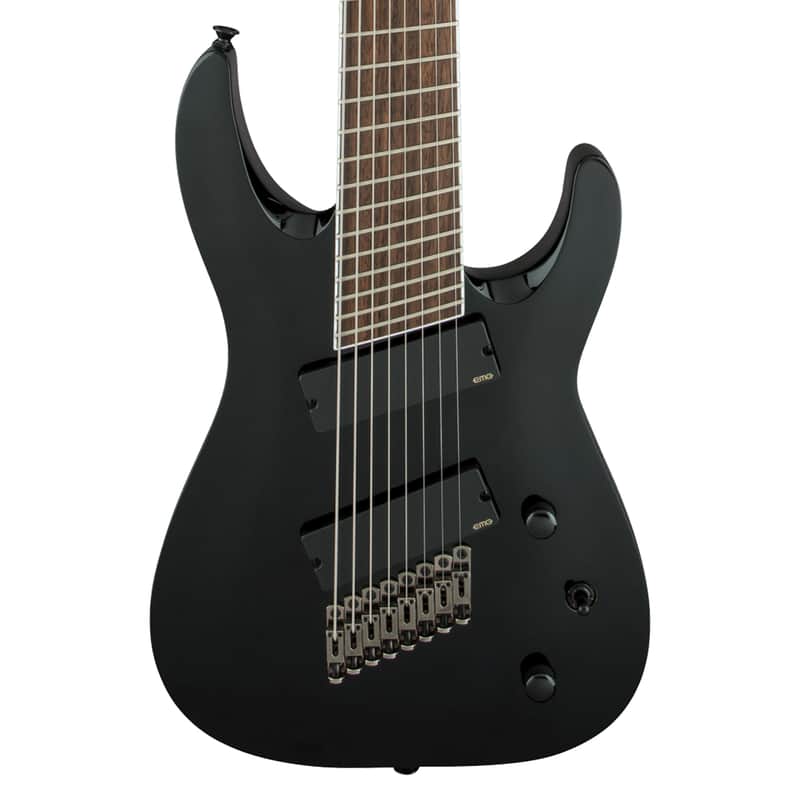 Jackson X Series Soloist Arch Top SLAT8 8-String Multiscale - Gloss Black imagen 1