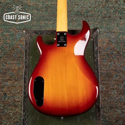 1982 Yamaha Broad Bass VI Made in Japan cherry burst image 8