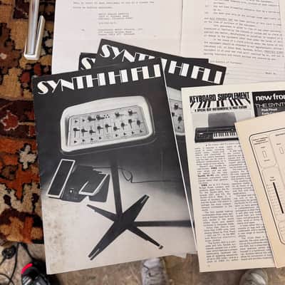 Vintage 1970 EMS Synthi Hi Fli *Serial Number 1* Museum Grade Guitar Synth RARE image 19