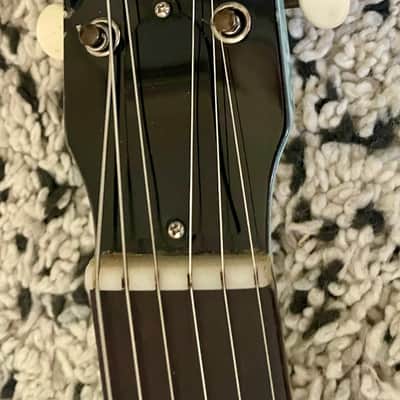 1963 Gibson Melody Maker Refinished Brazilian Rosewood Pelham Blue image 13