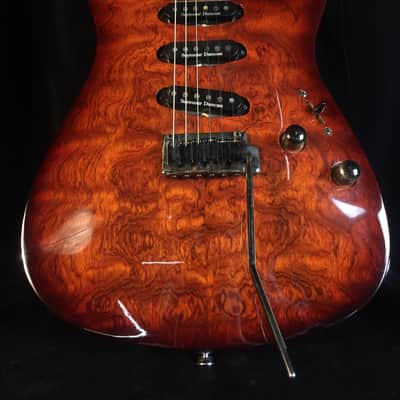 Fender Showmaster QBT SSS Quilt Bubinga Electric Guitar - Seymour Duncan Pickups image 5