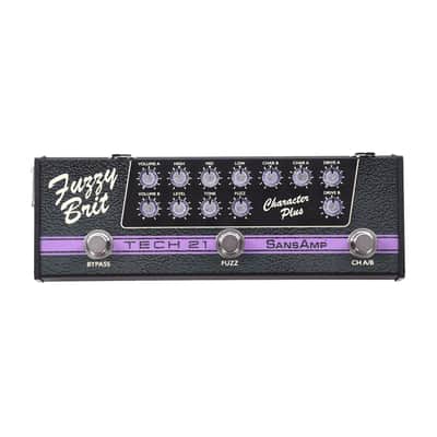 Tech 21 SansAmp Character Series Plus Fuzzy Brit Pedal image 1